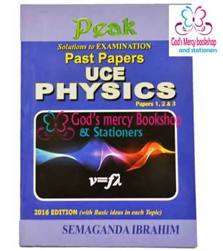 Past Papers UCE Physics Ssemaganda Ibrahim