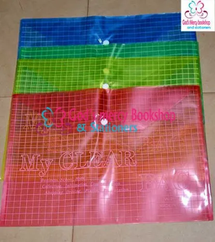 My clear bags