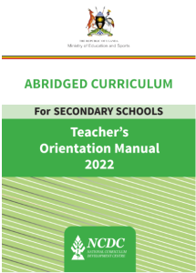 Secondary Teacher’s  Orientation Manual  2022