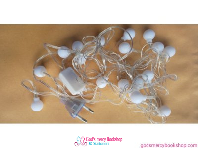 Christmas twinkle lights (balls)