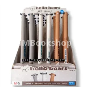 Hello Bear Erasable Pens