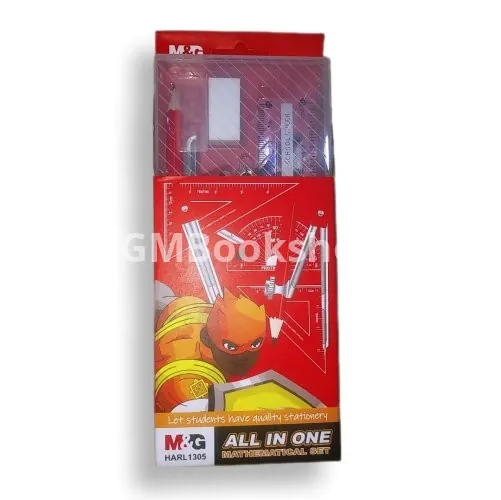 Mathematics set (plastic) M&G