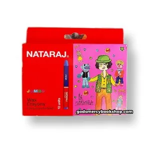 Nataraj Jumbo wax Crayons