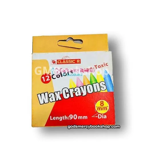 Wax crayons 12pcs