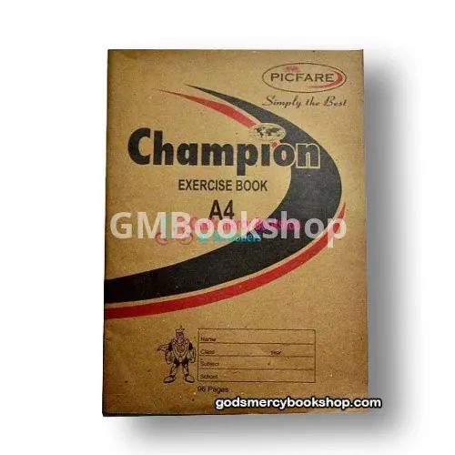 Champion A4 Exercise Books - 200 Pages