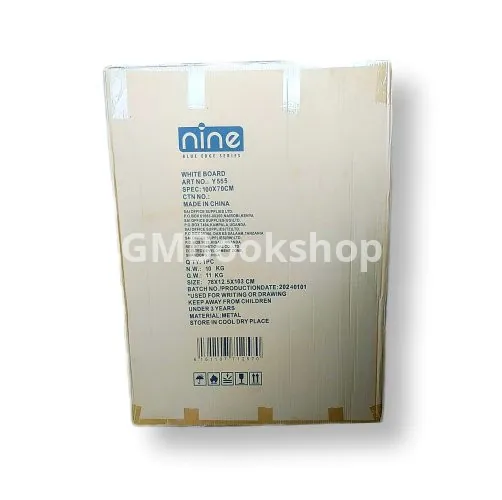 White Board with stand 100x70