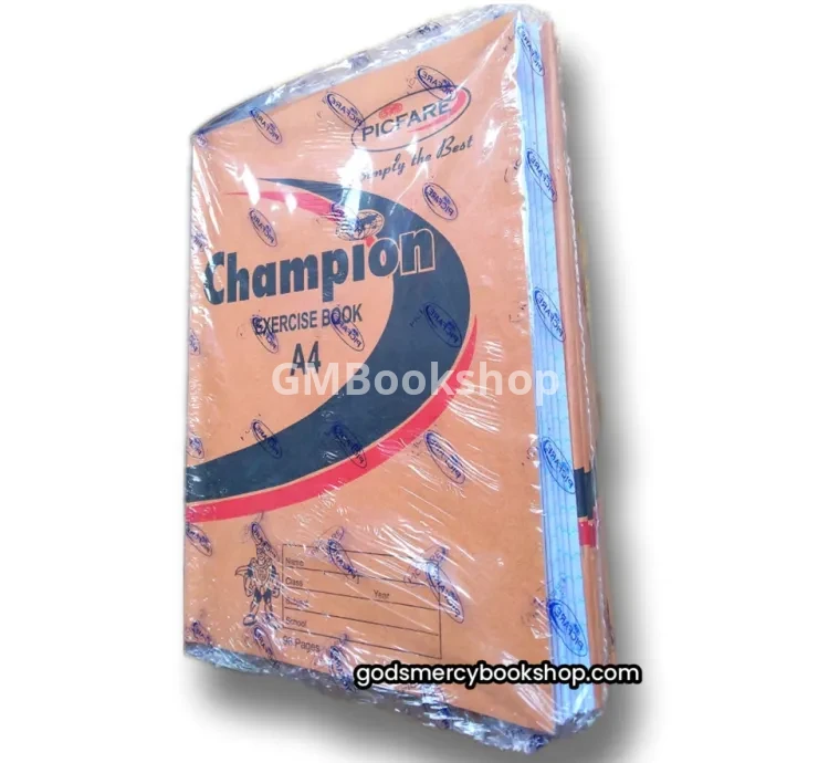 Champion A4 Exercise Books -  96 Pages