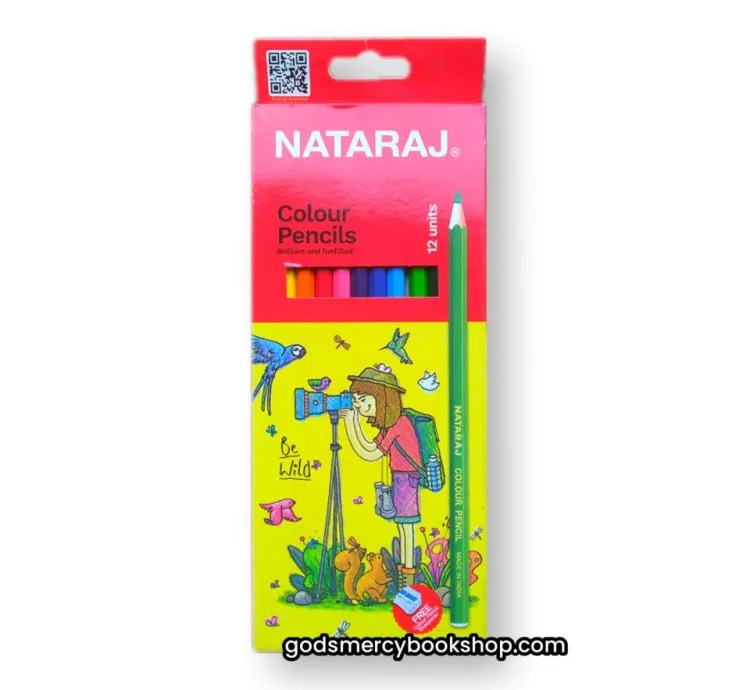 Nataraj colour Pencils  (long)