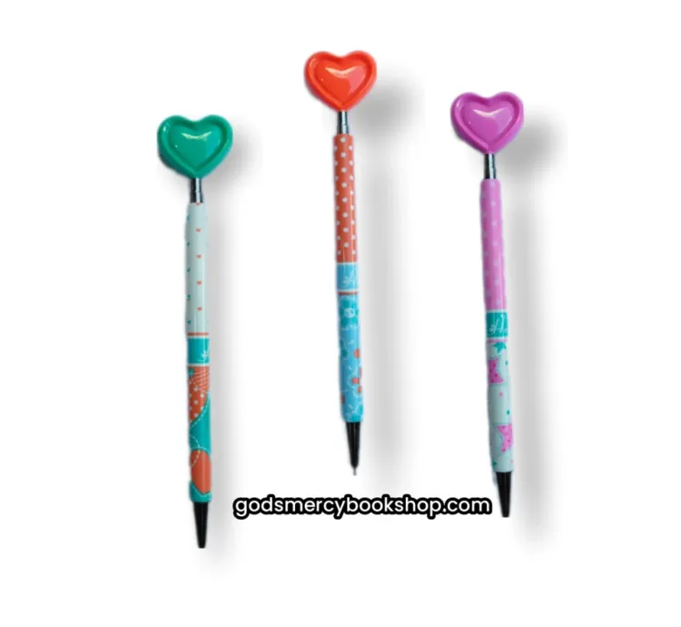 M&G heart ballpoint pen