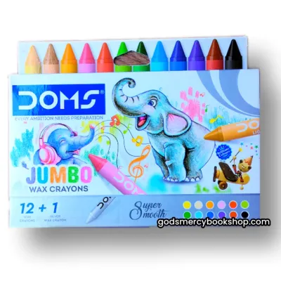 Jumbo wax crayons - Doms