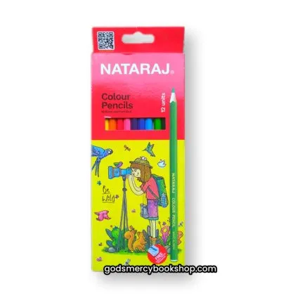 Nataraj colour Pencils  (long)