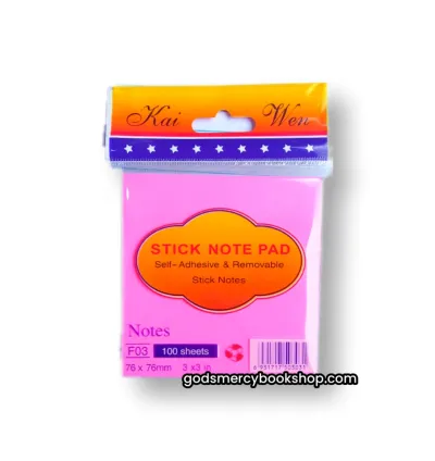 100 sheets multi color Sticky Notepads