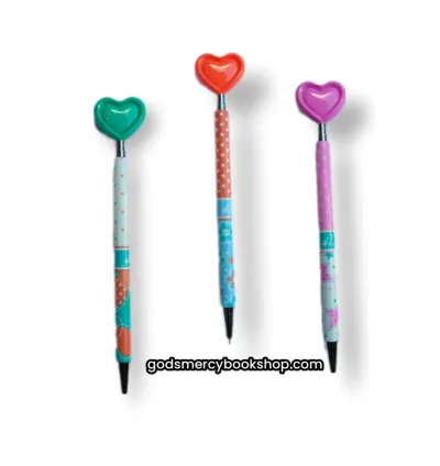 M&G heart ballpoint pen