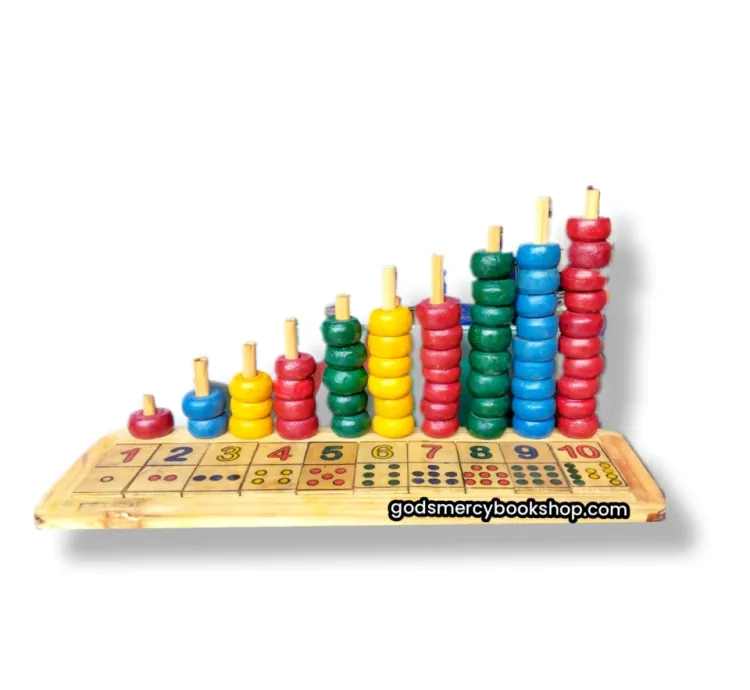 Wooden abacus