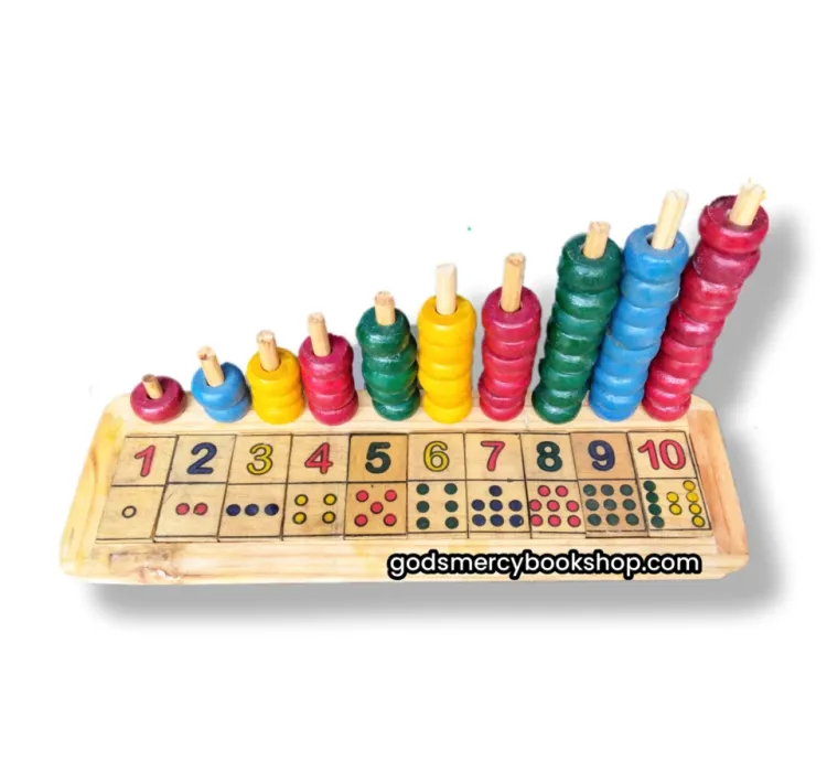 Wooden abacus