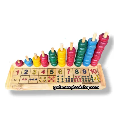 Wooden abacus